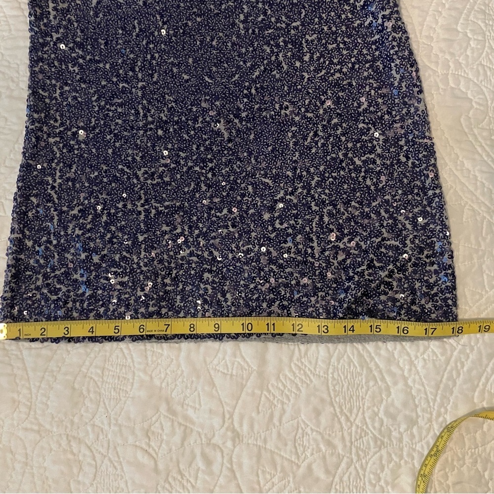 Calypso St Barth Y2k Sequin Bruni Tee Purple Size… - image 6